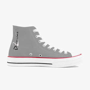 285. New High-Top Canvas Shoes - Gray