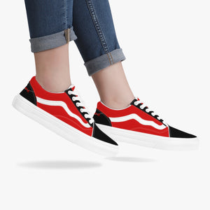 . Trendy Low-Top Canvas Sneakers