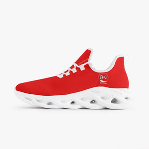 311. Bounce Mesh Knit Sneakers - RED