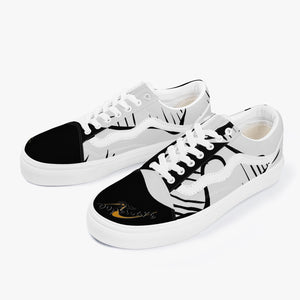 229. Trendy Low-Top Canvas Sneakers