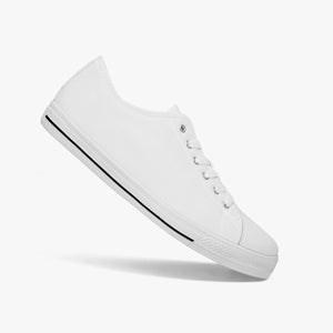 399. New Low-top Canvas Shoes - Tongue Printable