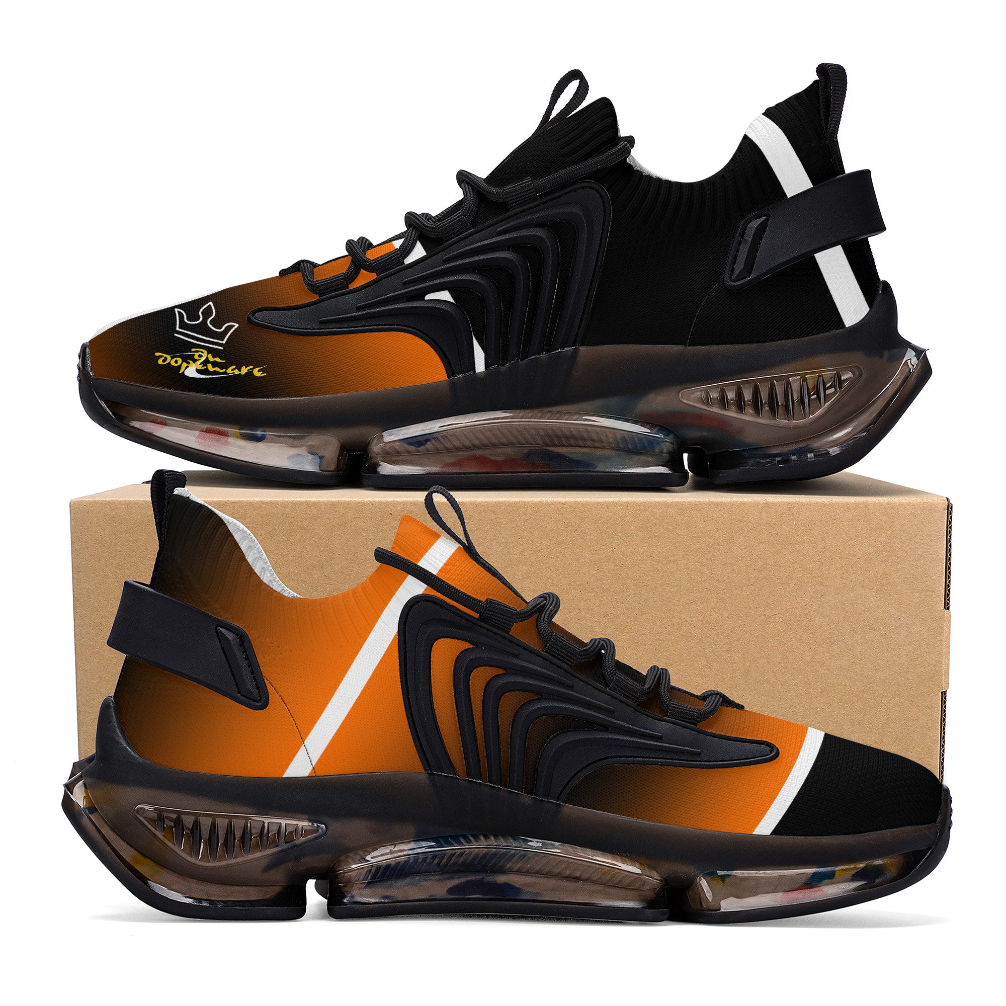 SF_S36 Air Max React Sneakers - Black