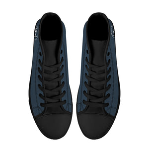 D25 High-Top Canvas Shoes - Black