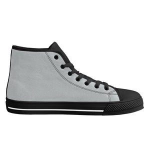 D25 High-Top Canvas Shoes - Black