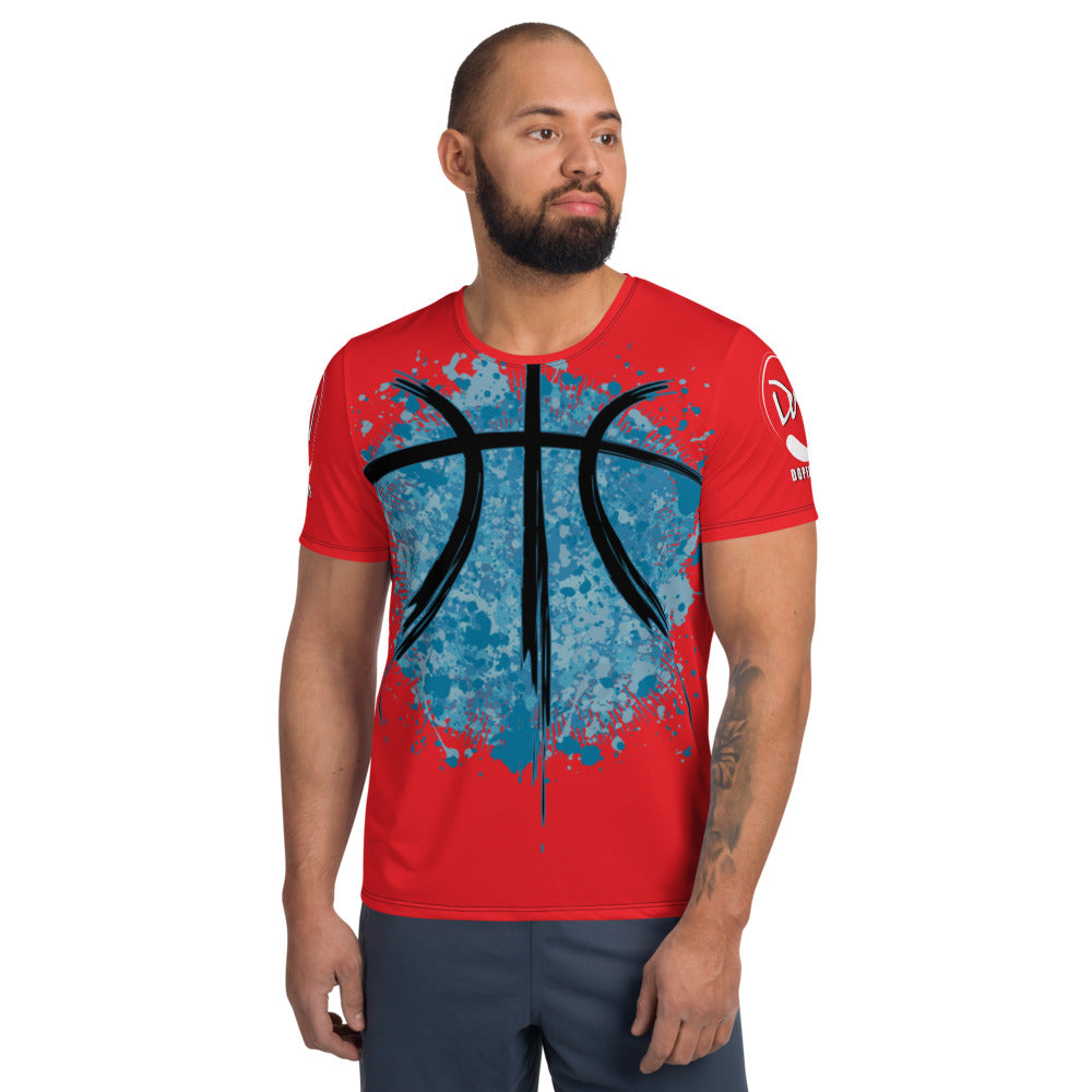 All-Over Print Men's Athletic T-shirt