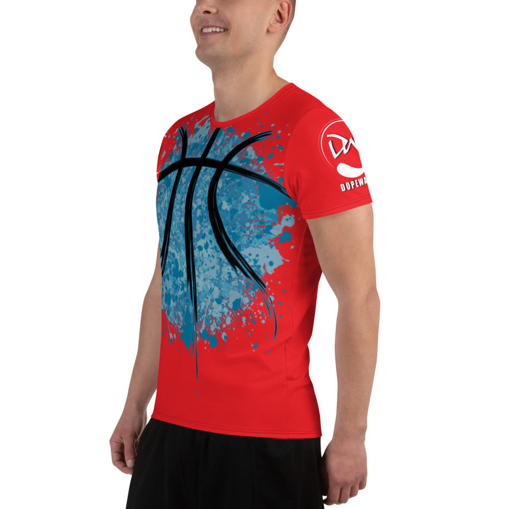 All-Over Print Men's Athletic T-shirt