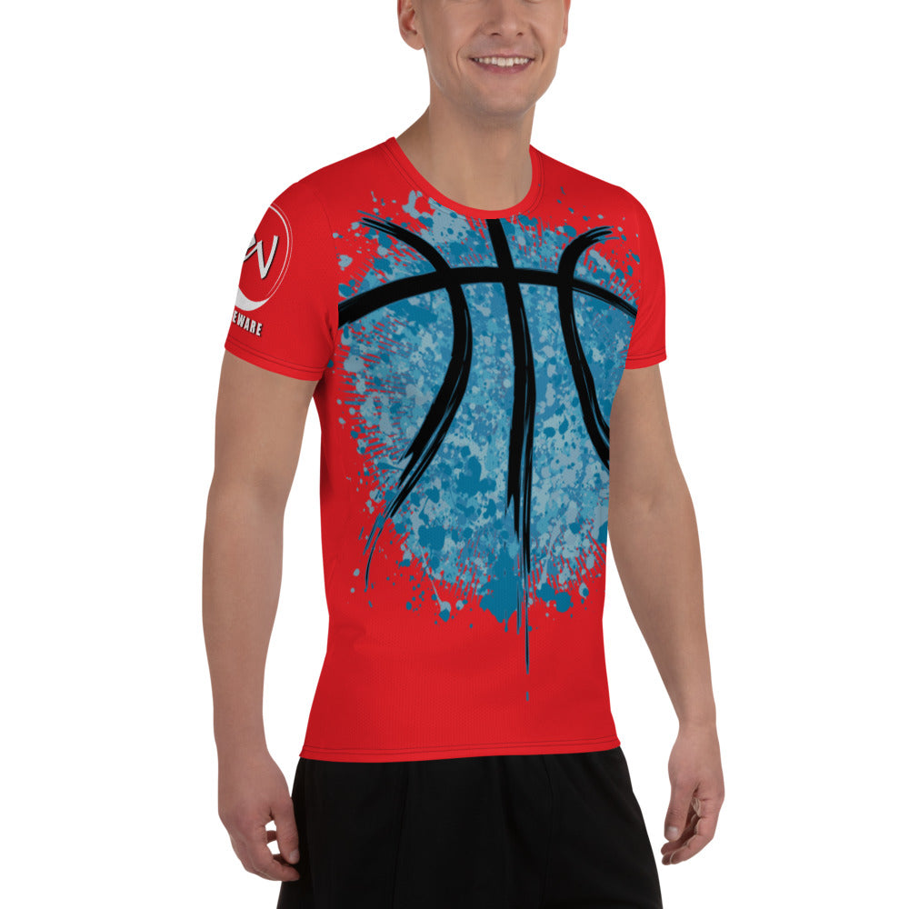 All-Over Print Men's Athletic T-shirt