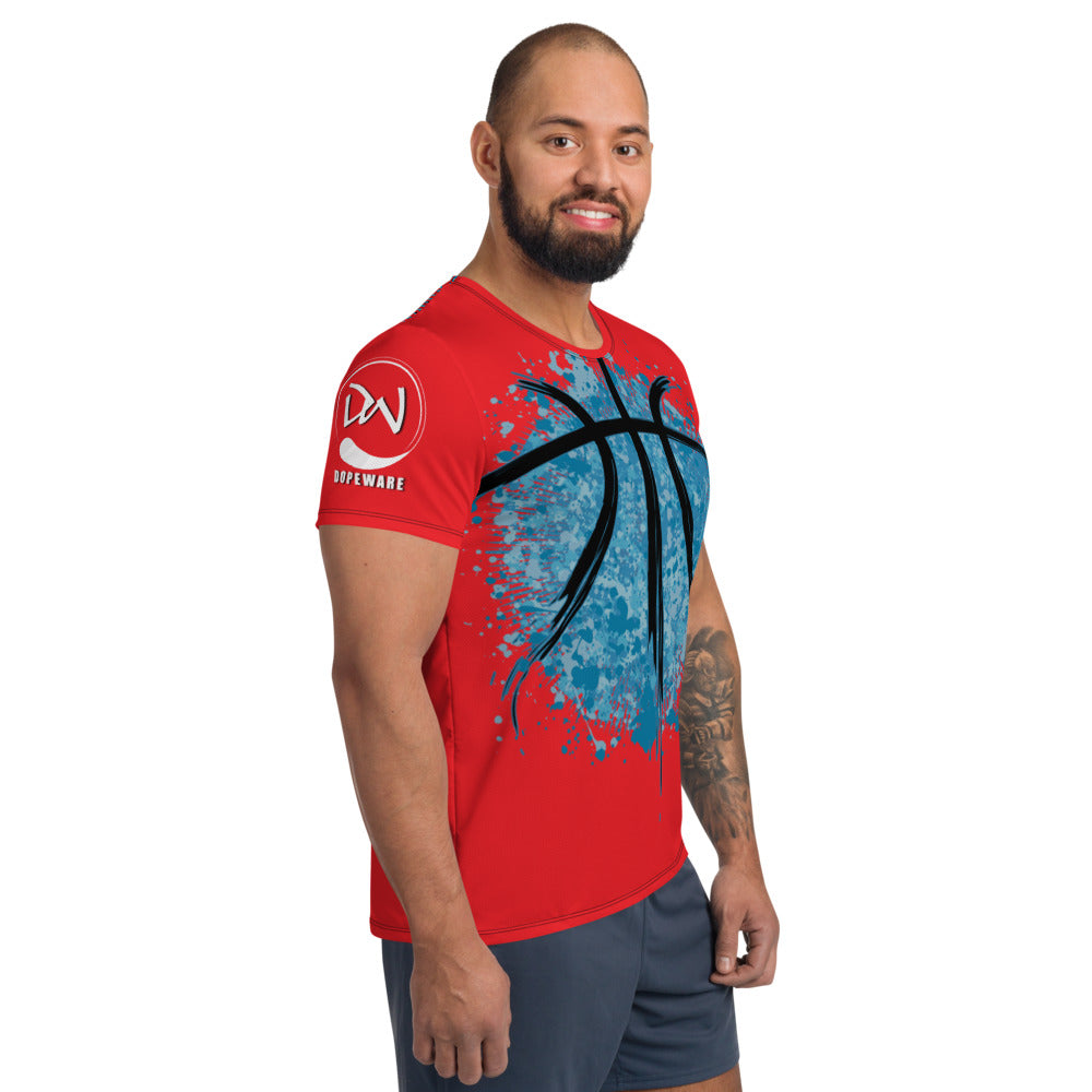 All-Over Print Men's Athletic T-shirt