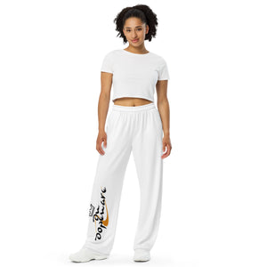 All-over print unisex wide-leg pants