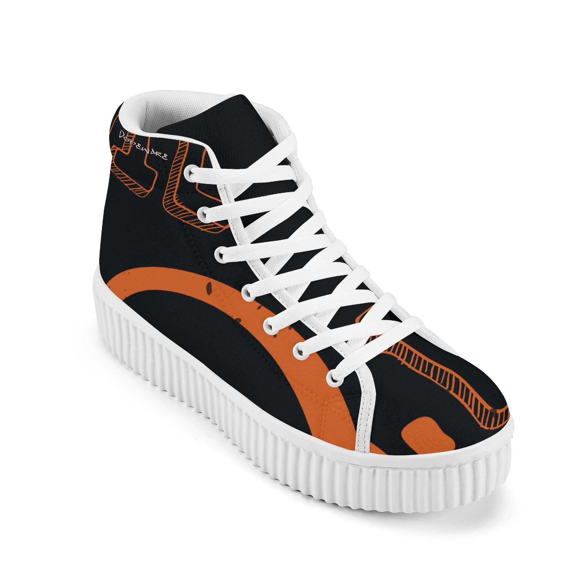 SF_F54 Women's High Top Platform Shoes