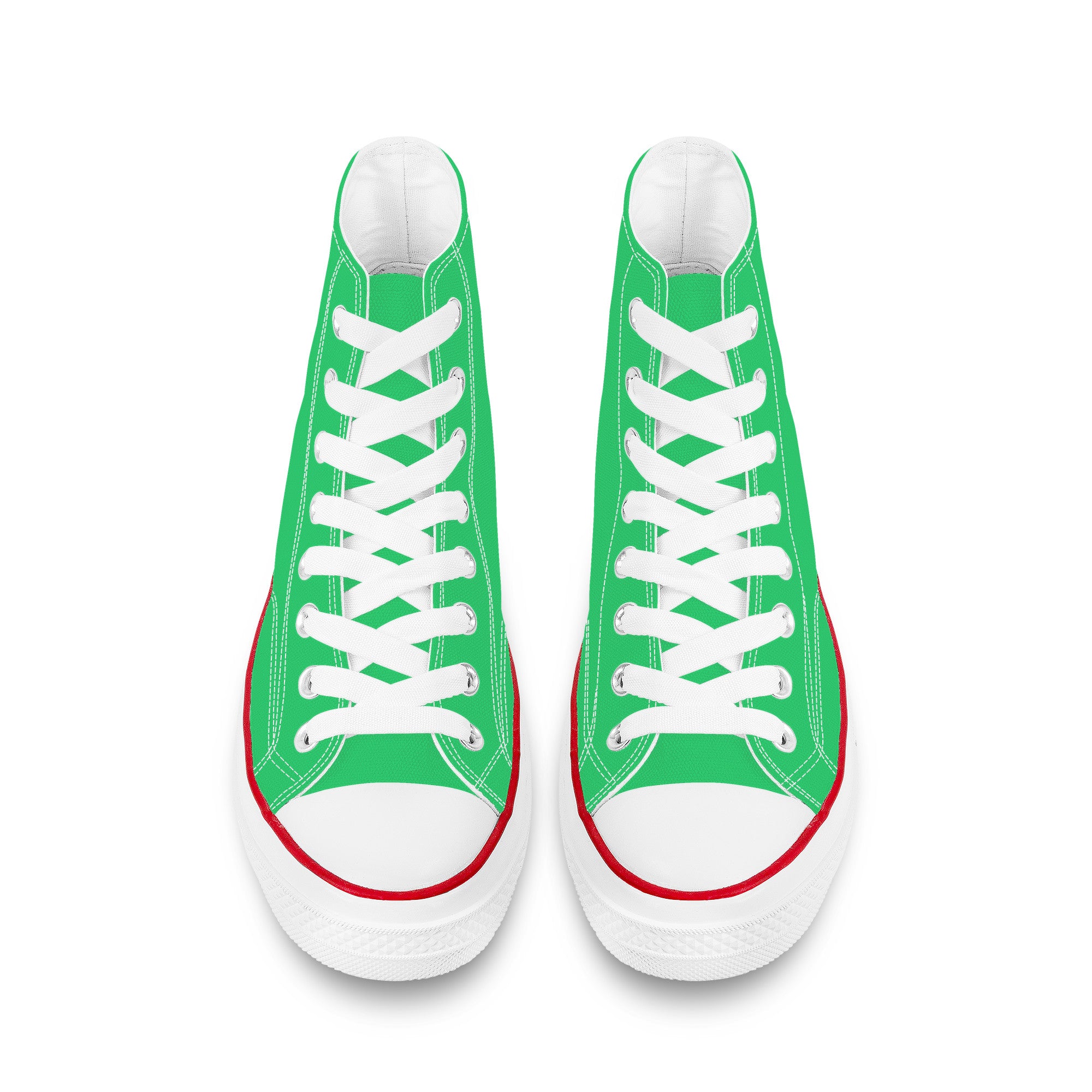 D70 High Top Canvas Shoes - Green