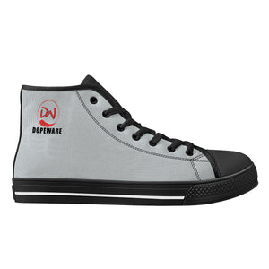 D25 High-Top Canvas Shoes - Black