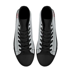 D25 High-Top Canvas Shoes - Black