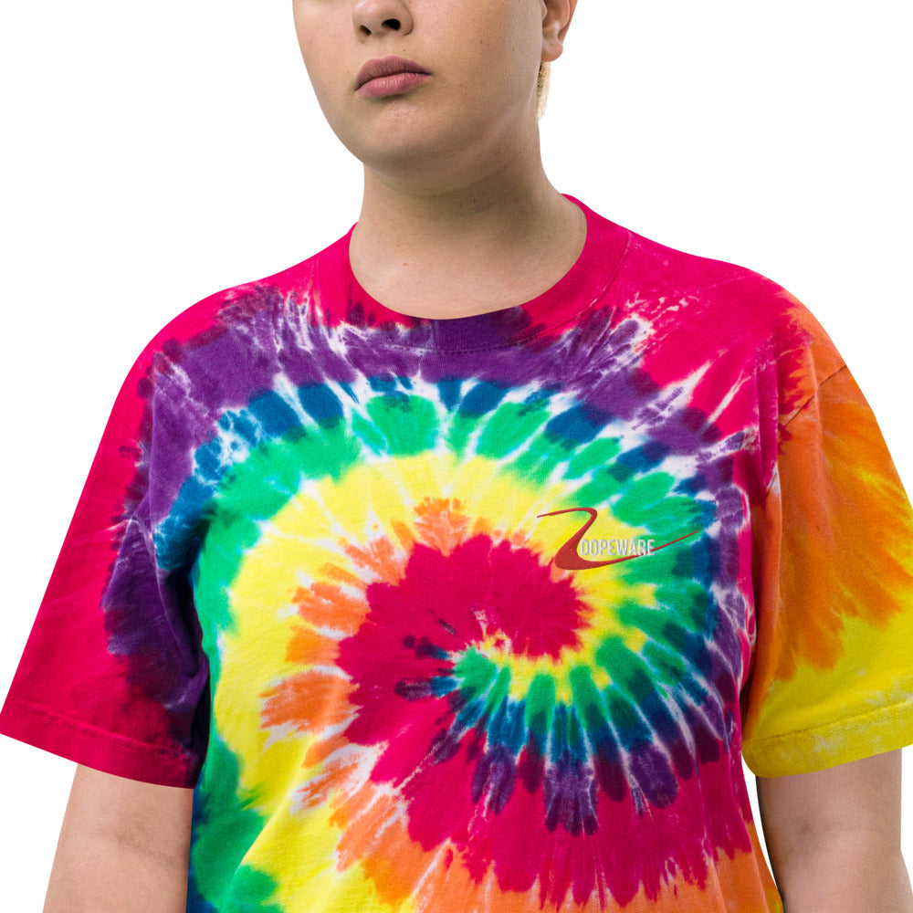 Oversized tie-dye t-shirt