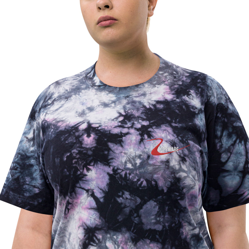 Oversized tie-dye t-shirt