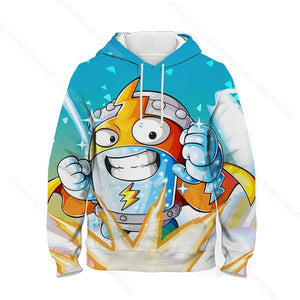 Children Super Zings Hoodie Boys Girls Cartoon 3D Printed Pullovers Kids Superzings Sweatshirt Harajuku Streetwear Spring Winter