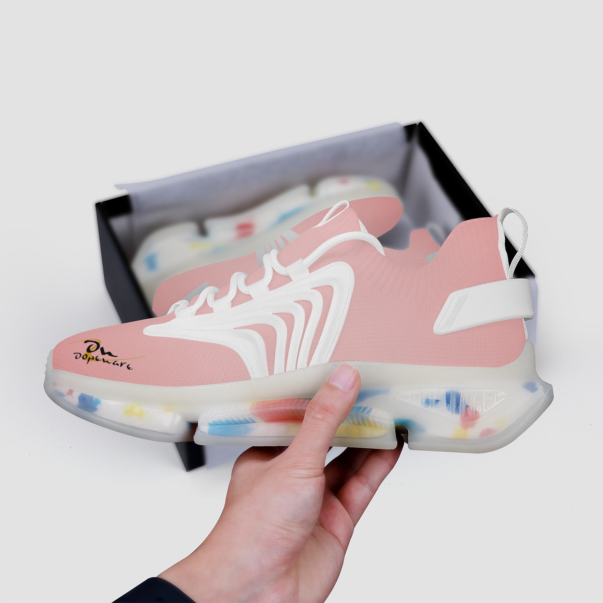 SF_S35 Air Max React Sneakers - White