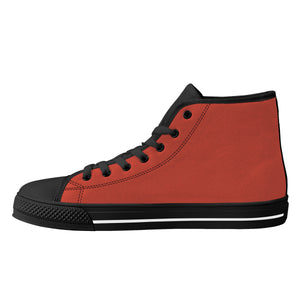 D25 High-Top Canvas Shoes - Black