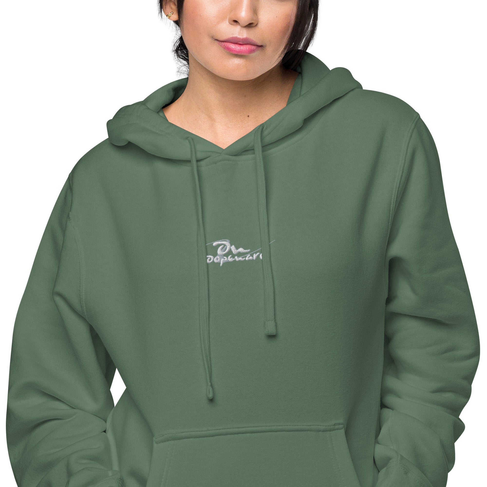 Unisex pigment dyed hoodie