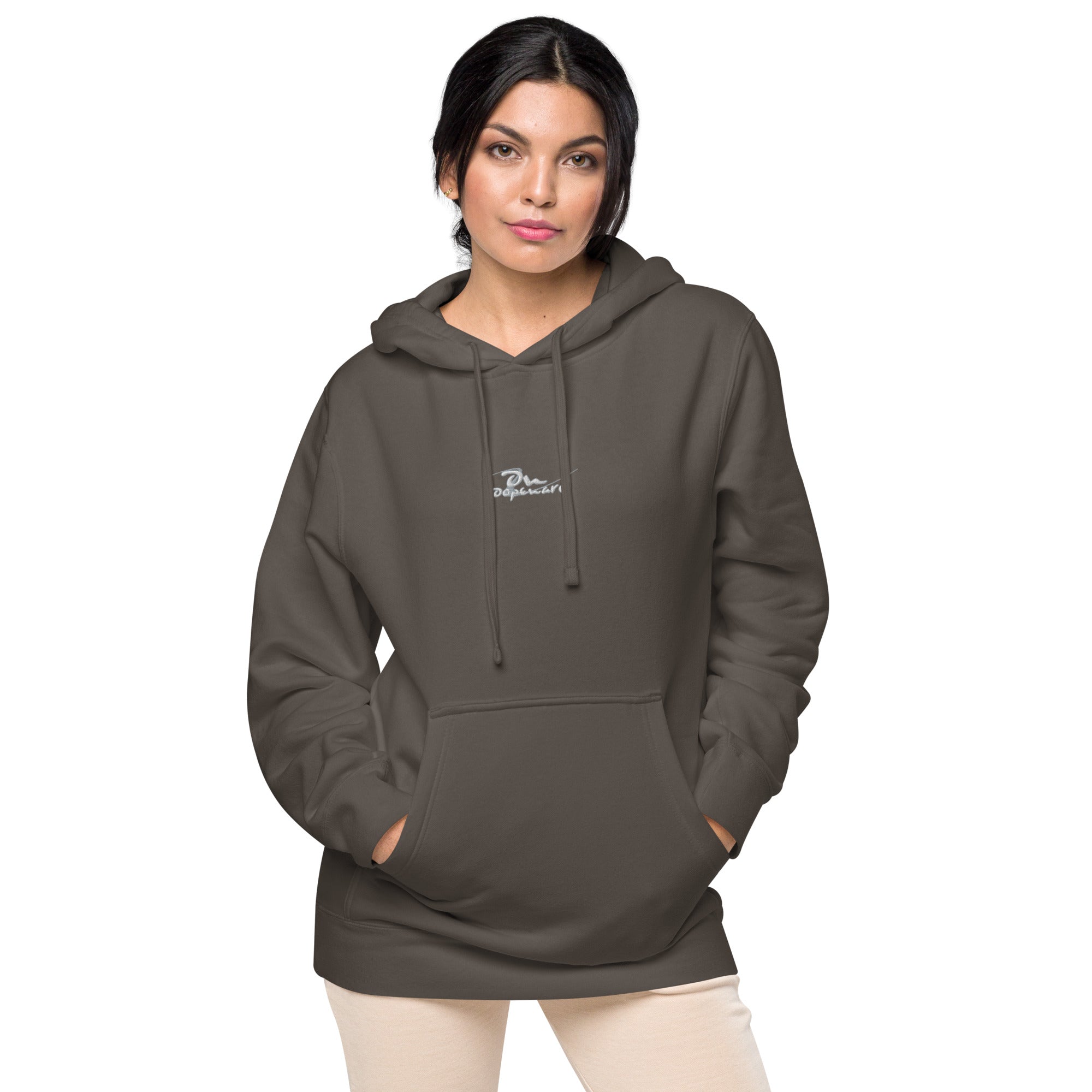 Unisex pigment dyed hoodie