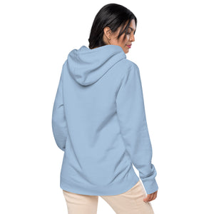 Unisex pigment dyed hoodie