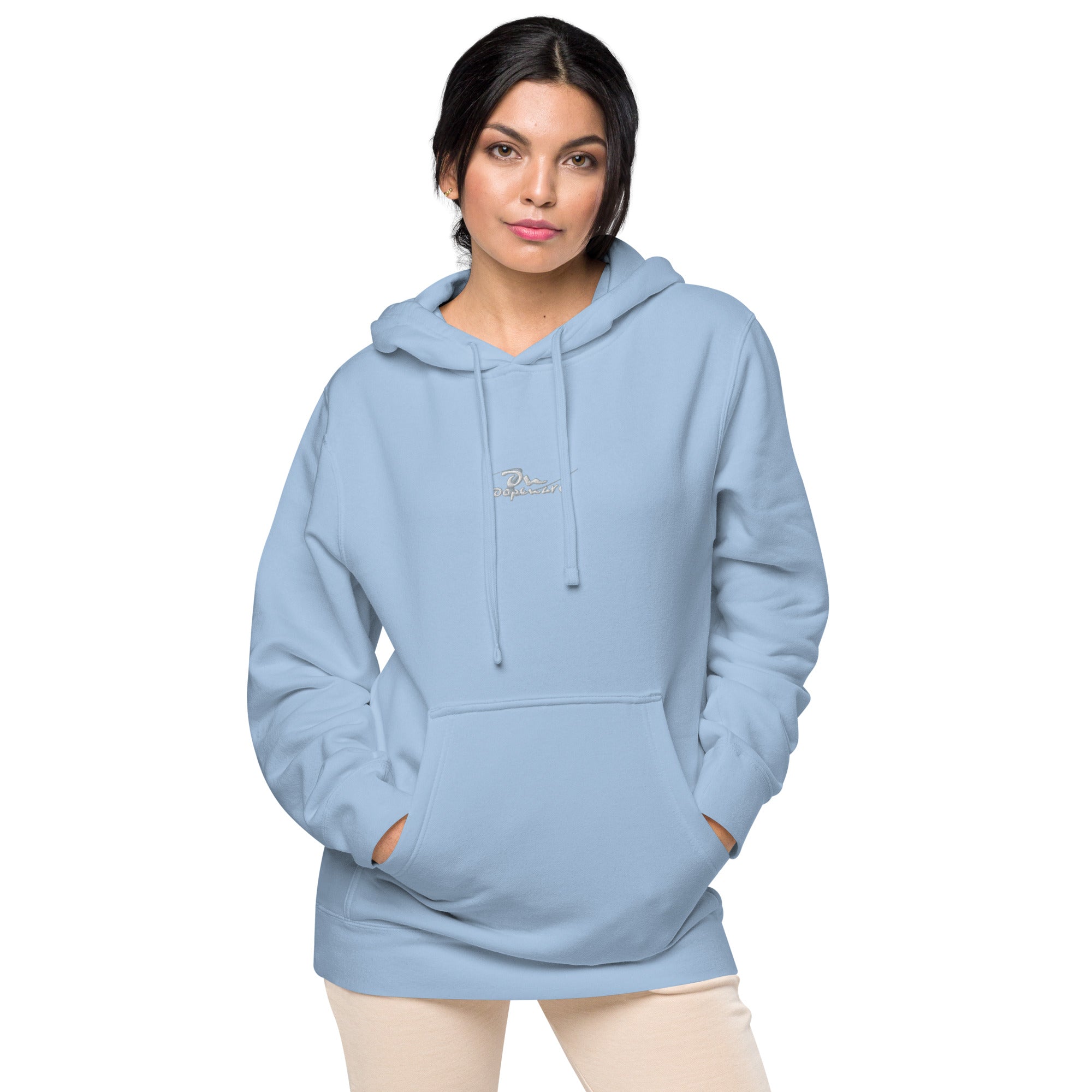 Unisex pigment dyed hoodie