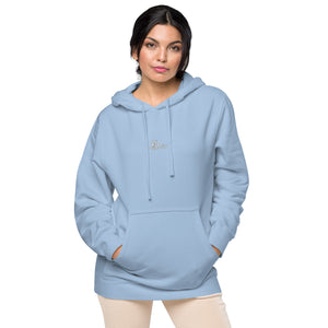 Unisex pigment dyed hoodie
