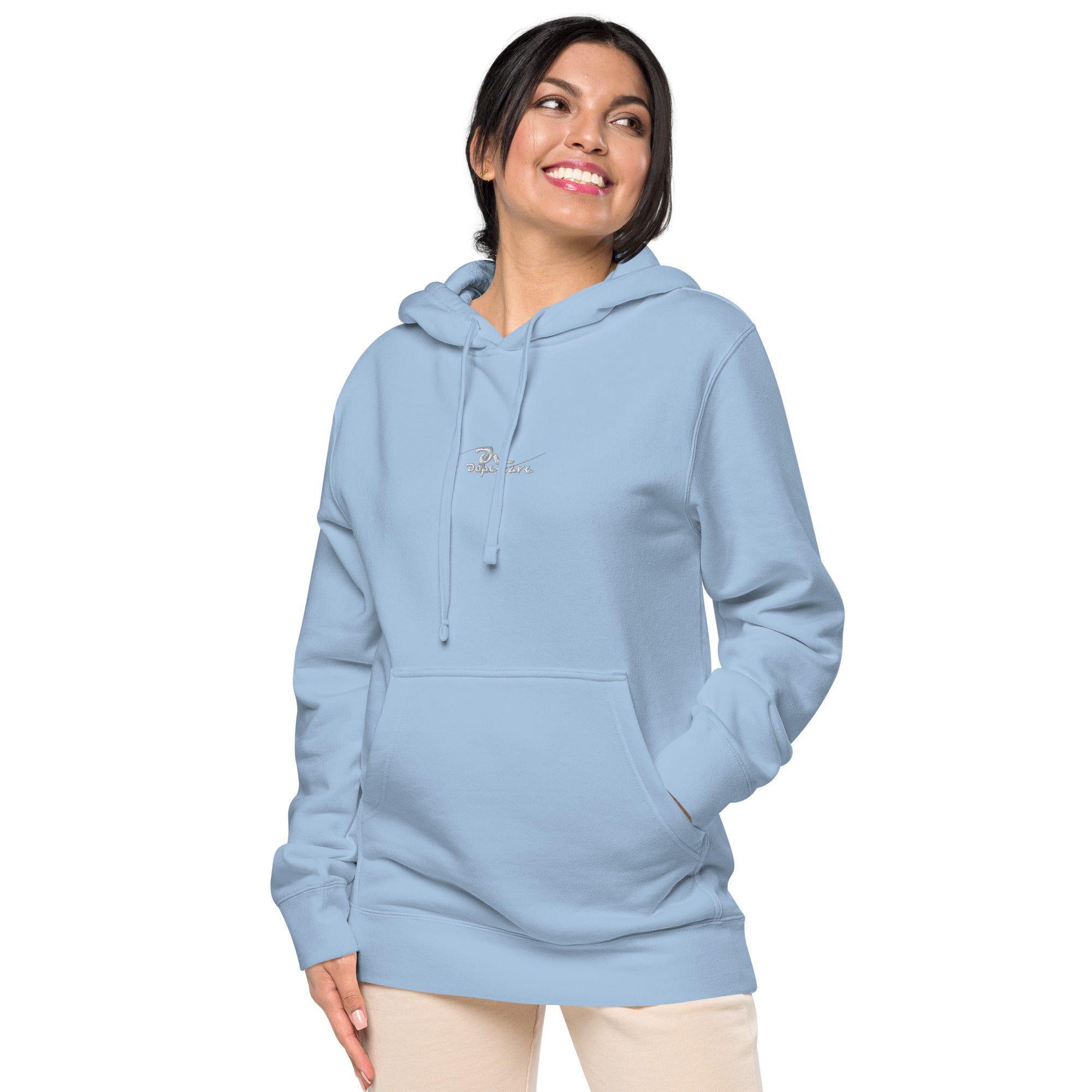 Unisex pigment dyed hoodie
