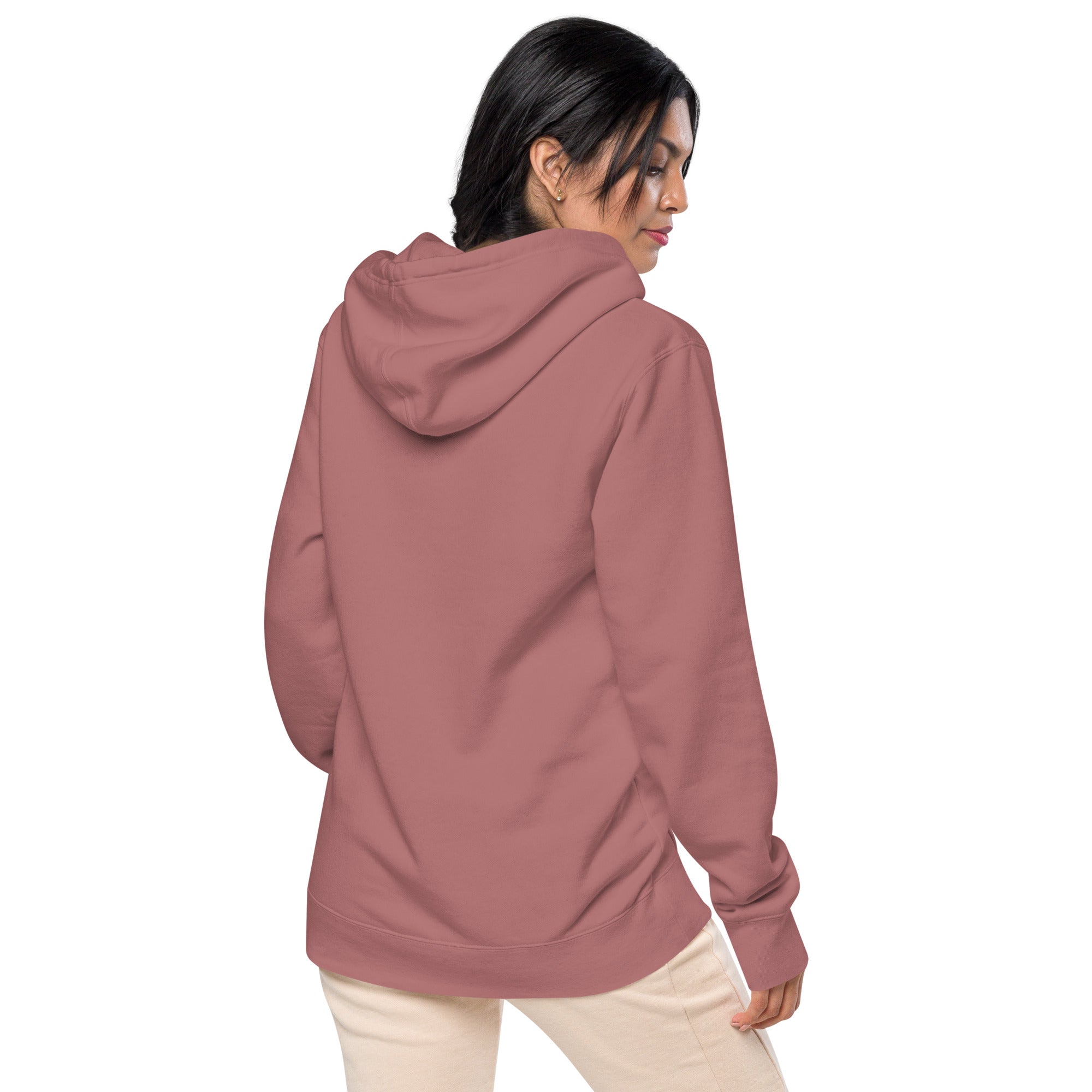 Unisex pigment dyed hoodie
