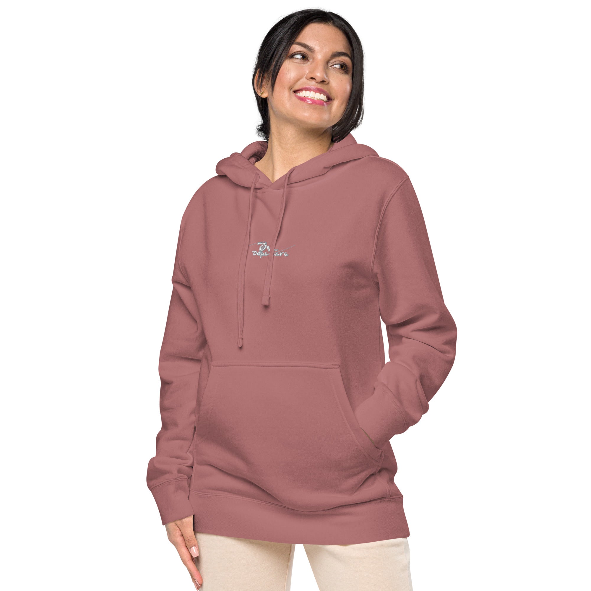 Unisex pigment dyed hoodie