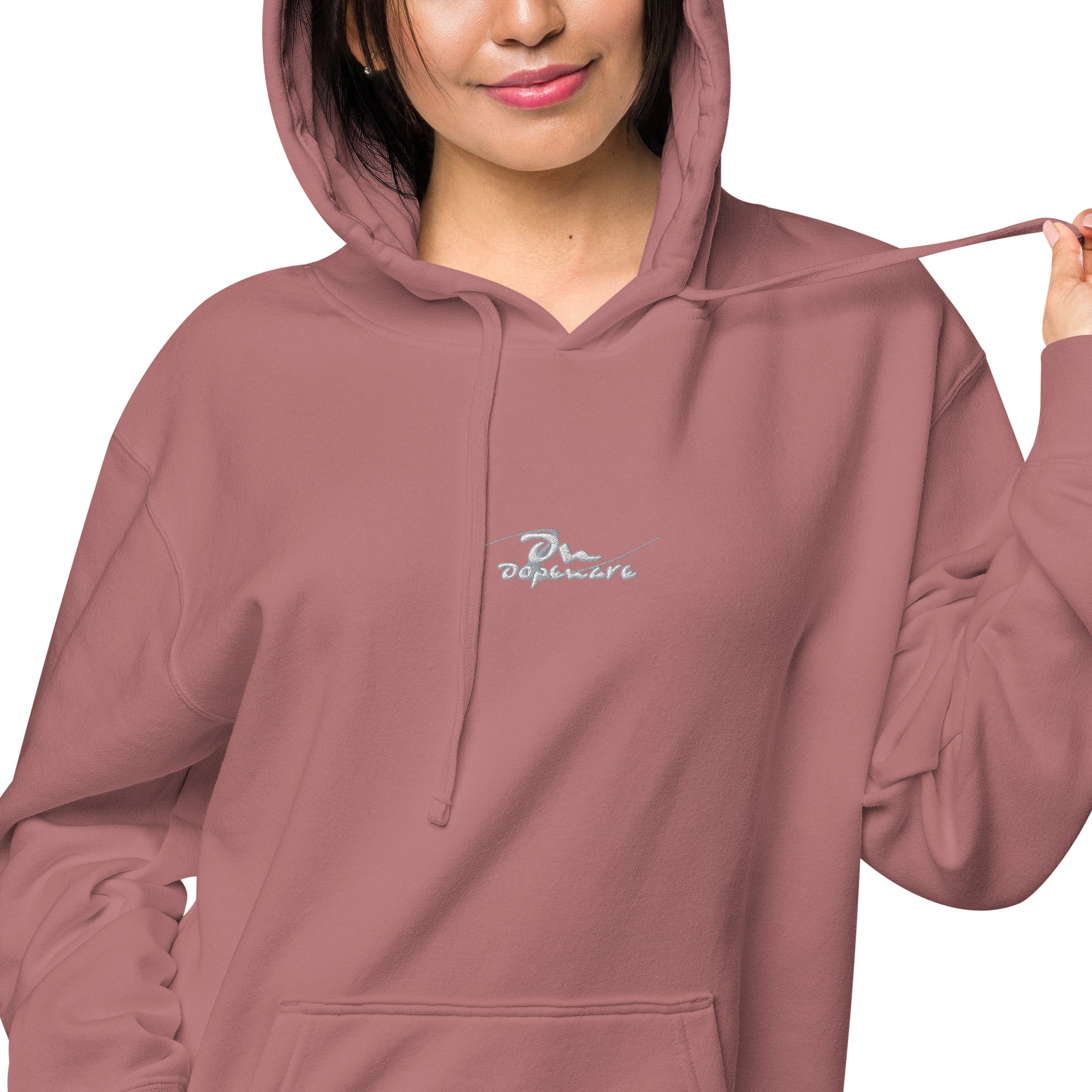 Unisex pigment dyed hoodie