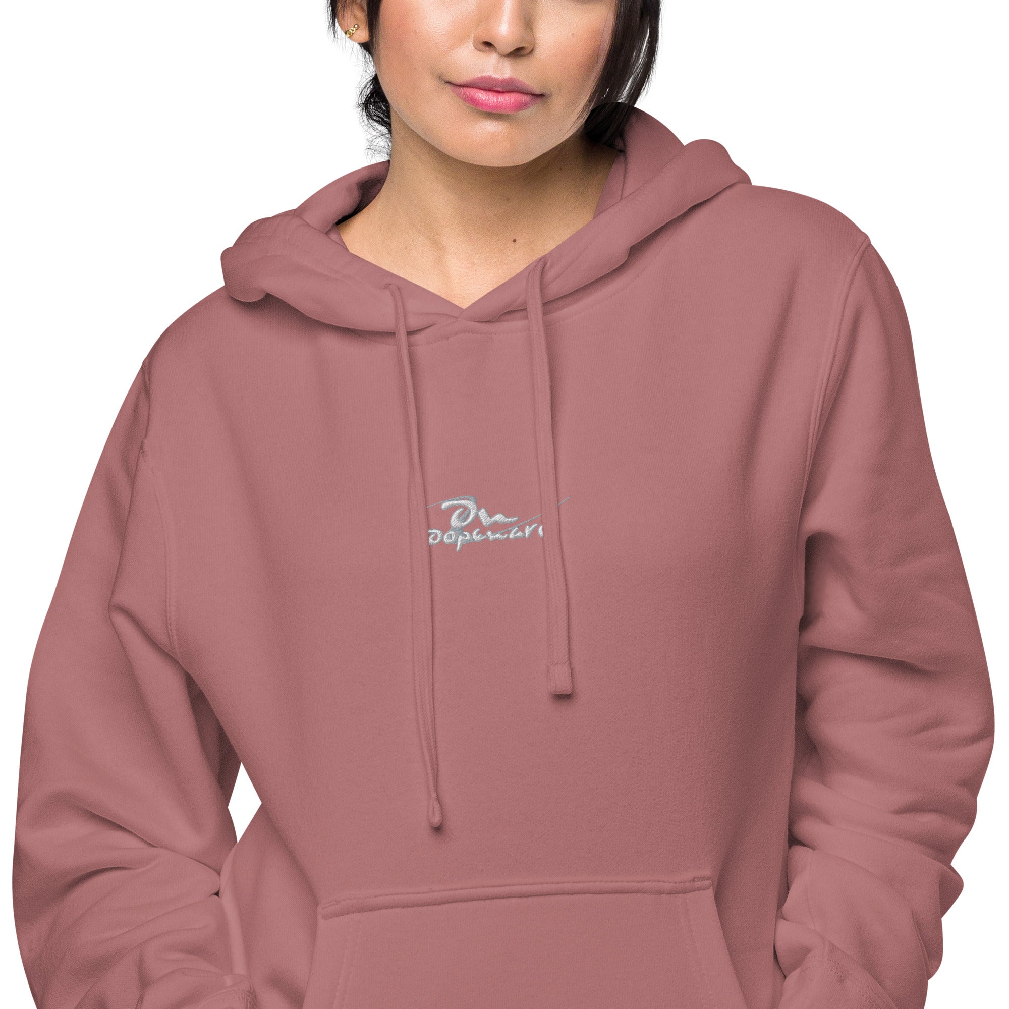 Unisex pigment dyed hoodie
