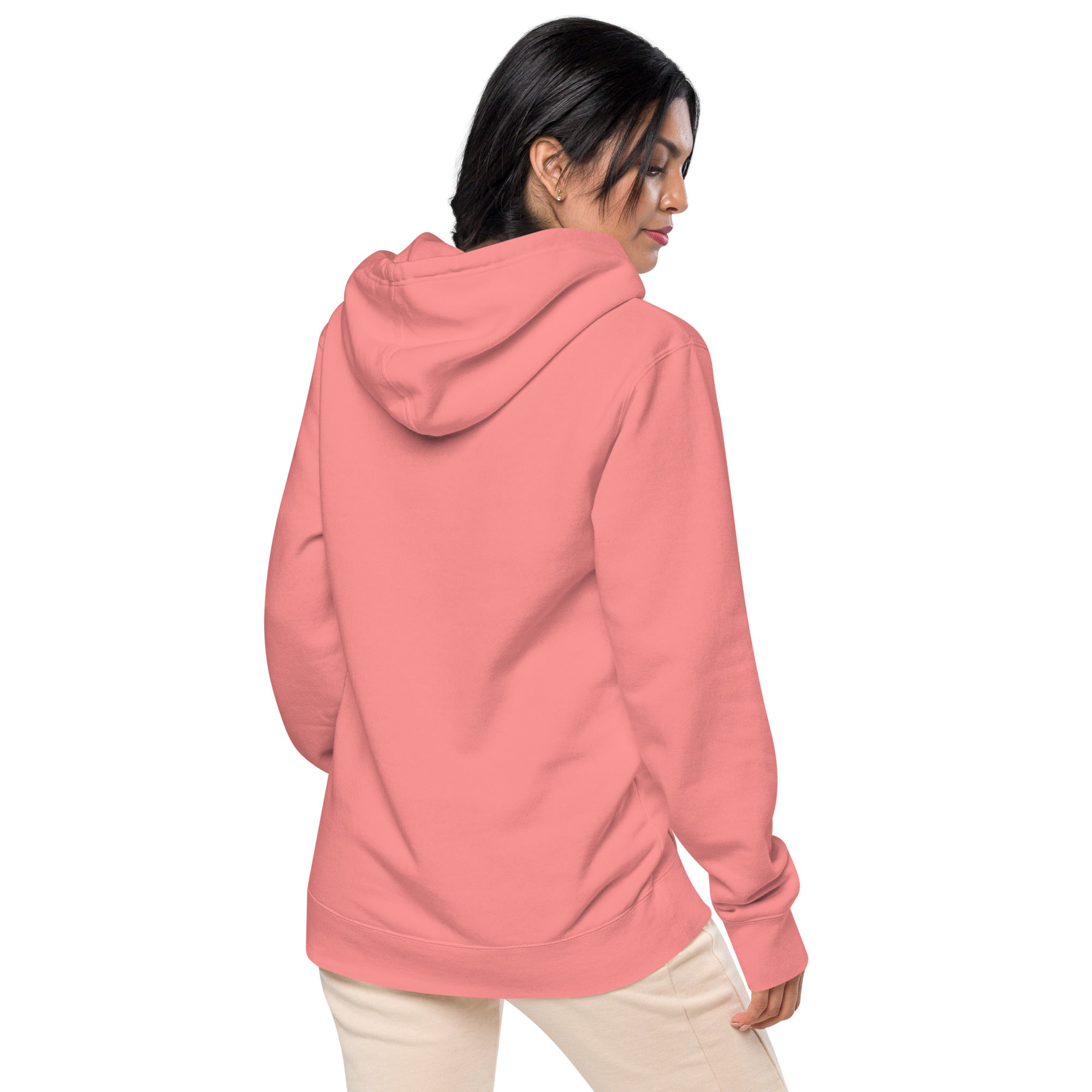 Unisex pigment dyed hoodie