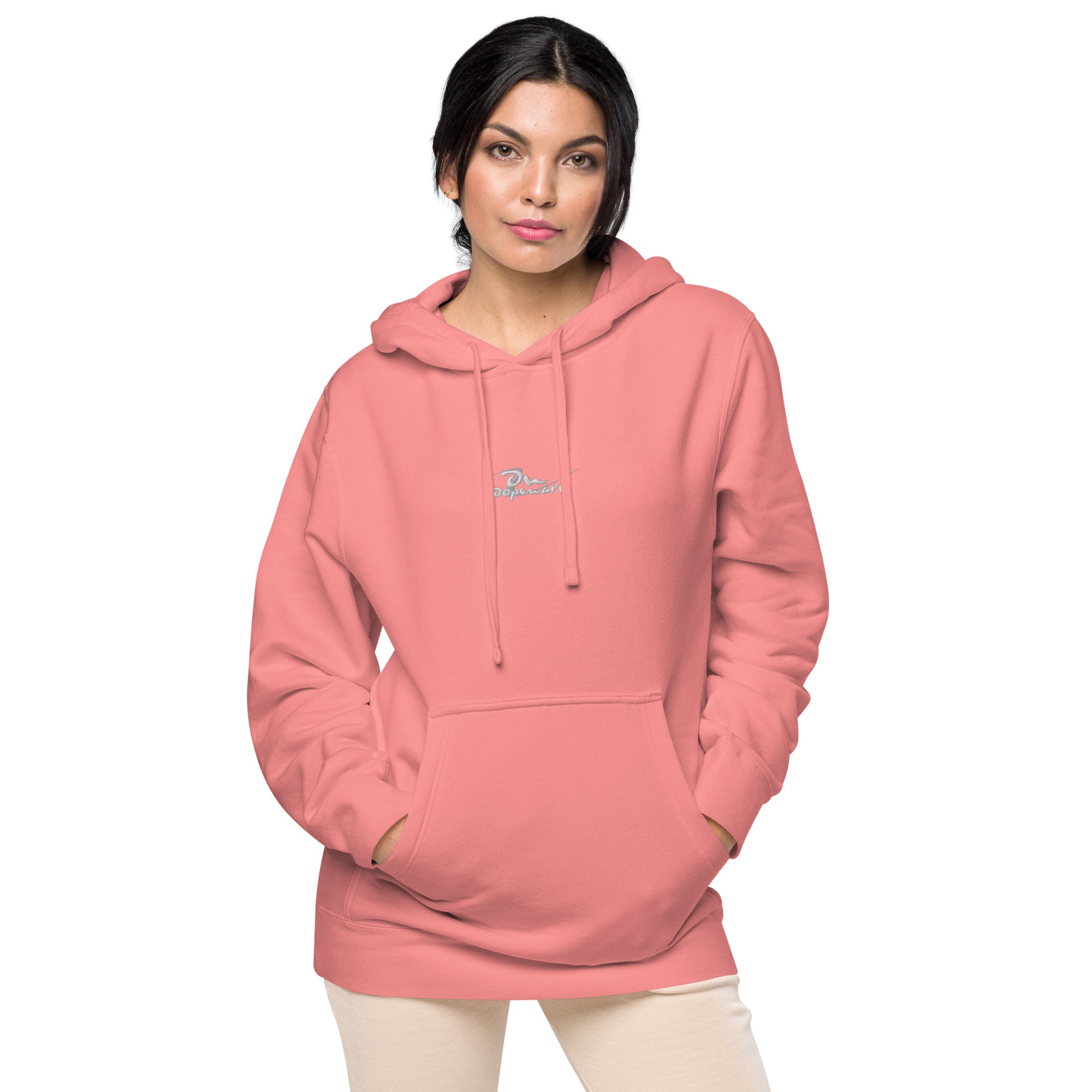 Unisex pigment dyed hoodie