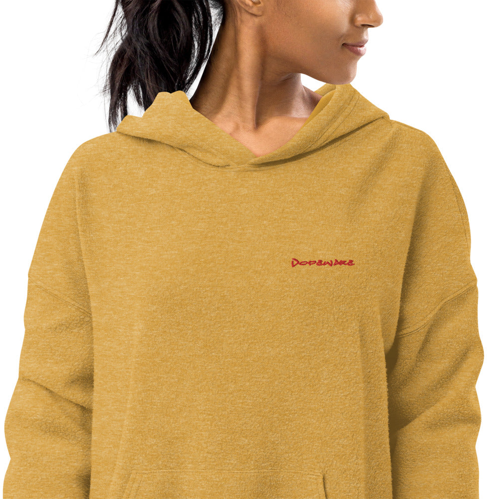 Unisex Sueded Fleece Hoodie