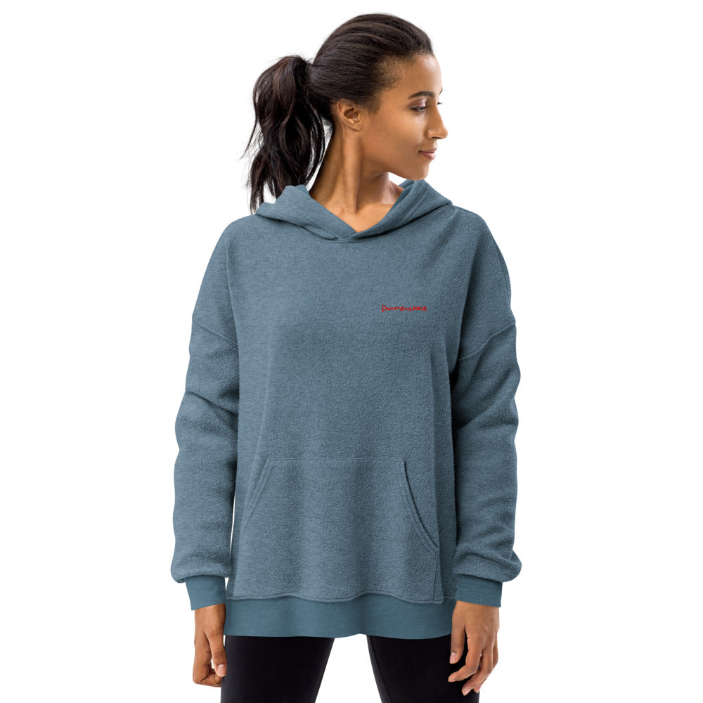 Unisex Sueded Fleece Hoodie