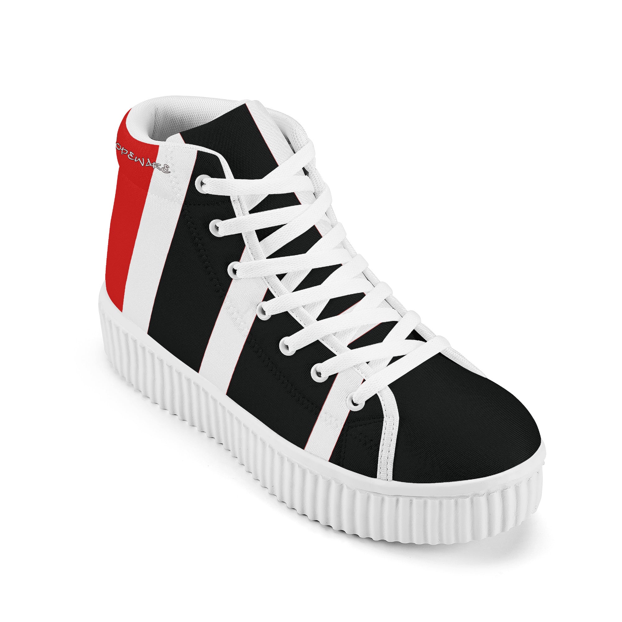 SF_F54 Women's High Top Platform Shoes