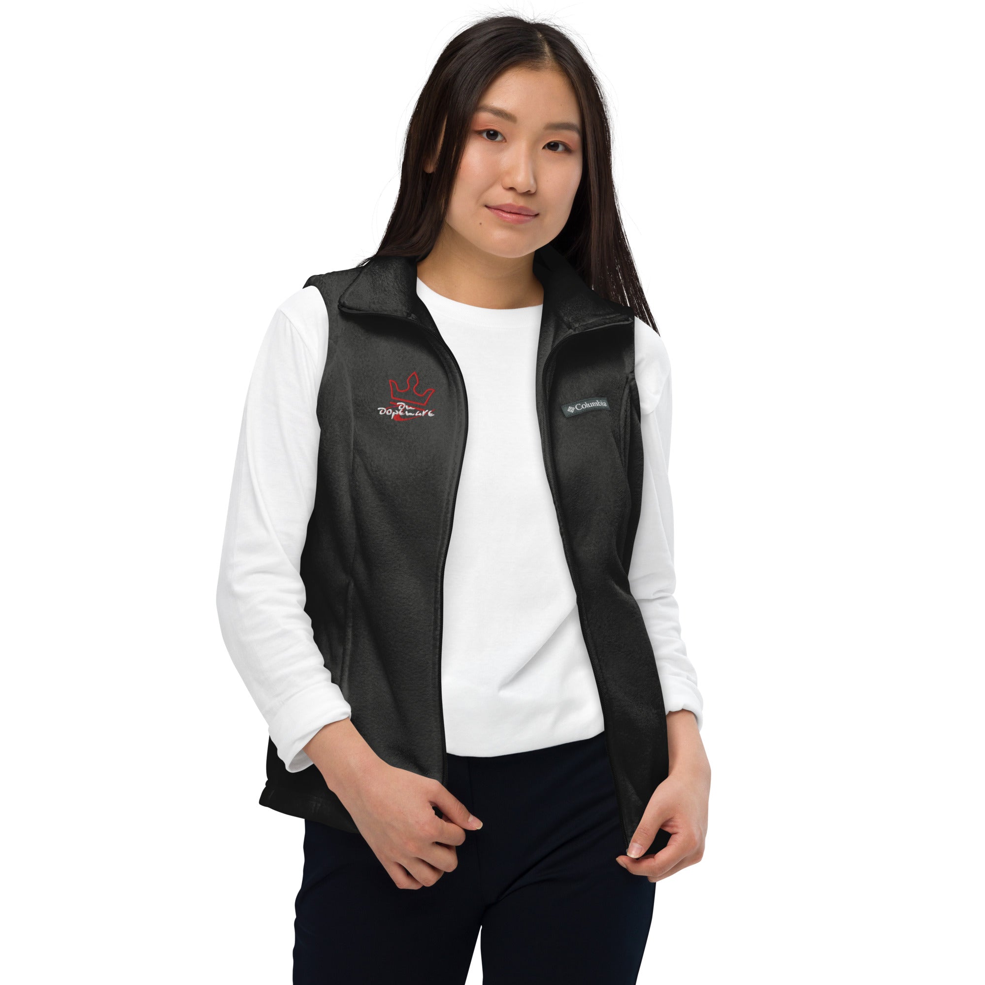 Women’s Columbia fleece vest