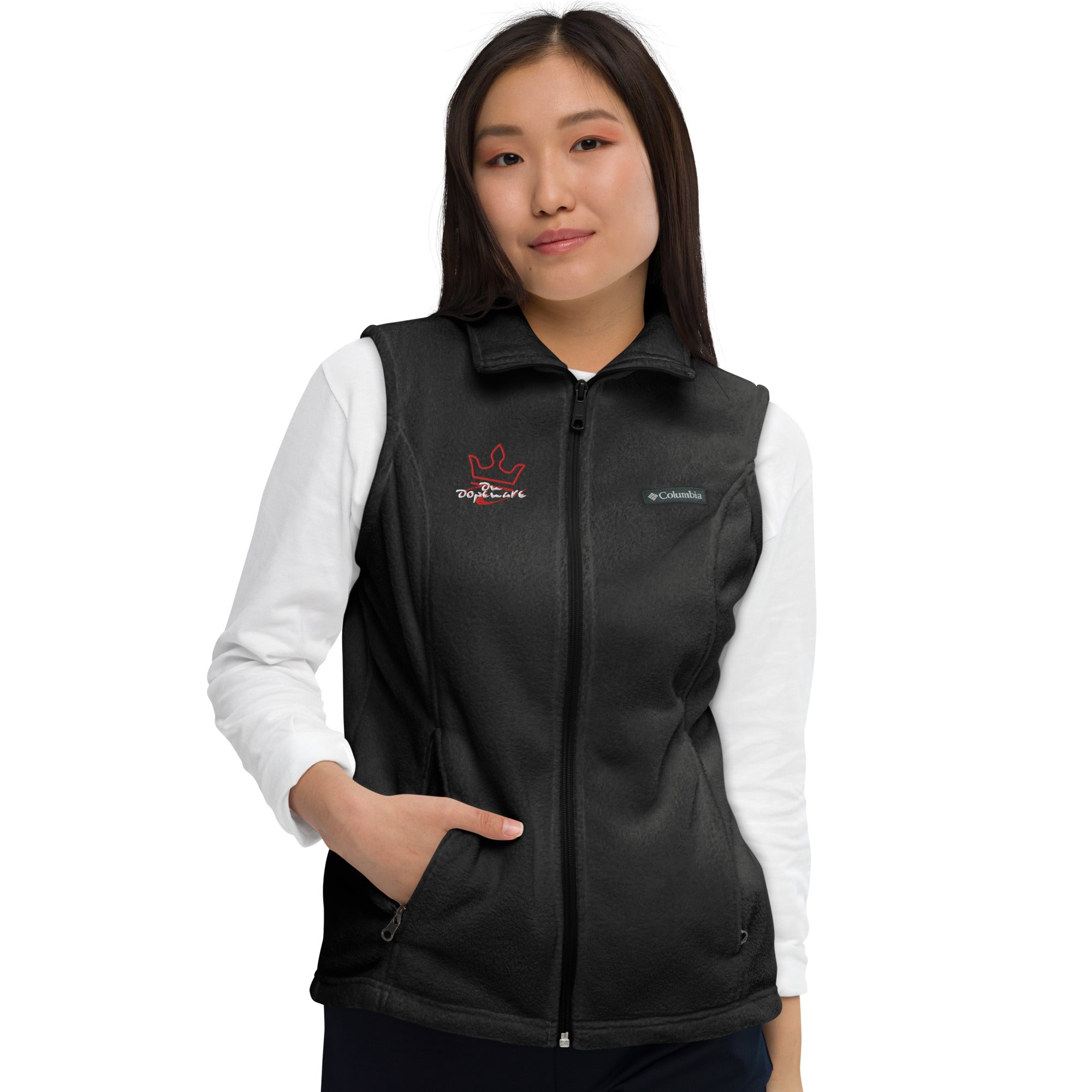 Women’s Columbia fleece vest